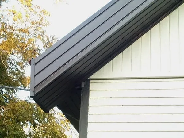 ציפוי ארגז רוח וקיר מאלומיניום חום